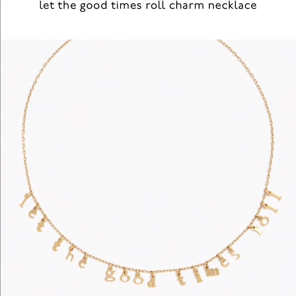 Madewell Let the Good Times Roll Charm Necklace